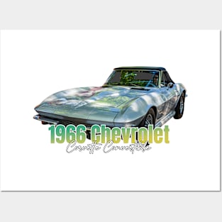 1966 Chevrolet Corvette Convertible Posters and Art